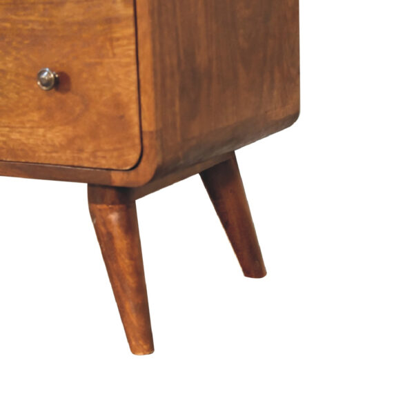 molsana Large Curved Chestnut Chest – Elegant Spacious Storage - Image 7