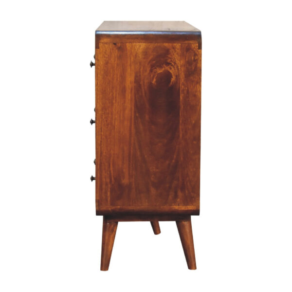 molsana Large Curved Chestnut Chest – Elegant Spacious Storage - Image 8