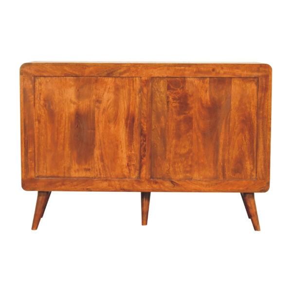 molsana Large Curved Chestnut Chest – Elegant Spacious Storage - Image 9